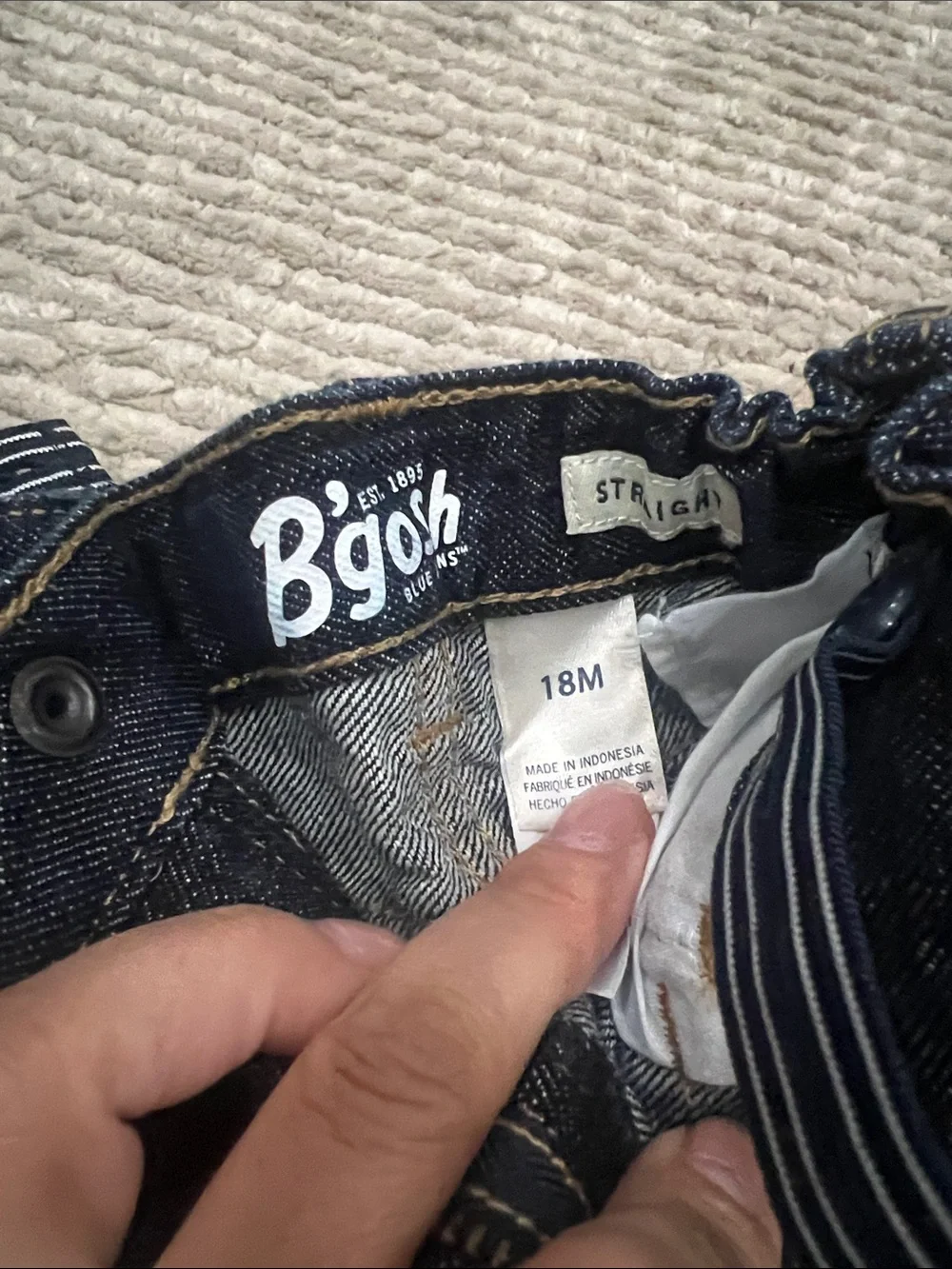 Baby Boy 3 piece Jean Lot